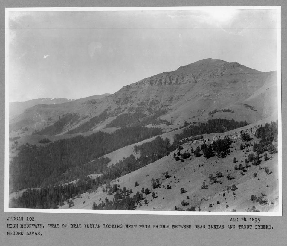 Thomas Jaggar's 1893 Geological Survey of the Absaroka Mountains